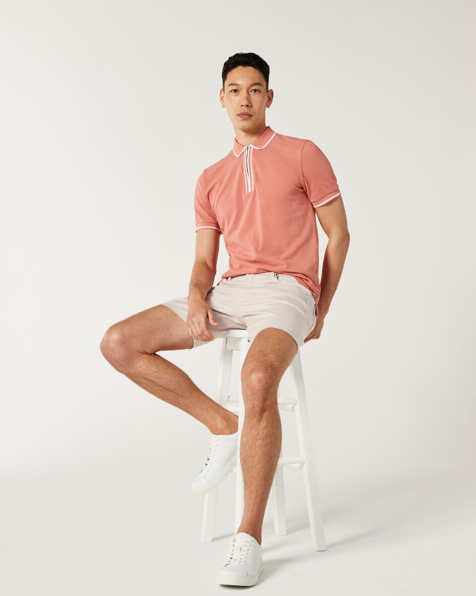 Apricot Organic Pique Polo